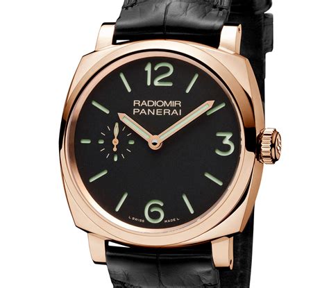 panerai radiomir gold price|Panerai radiomir 1940 42mm.